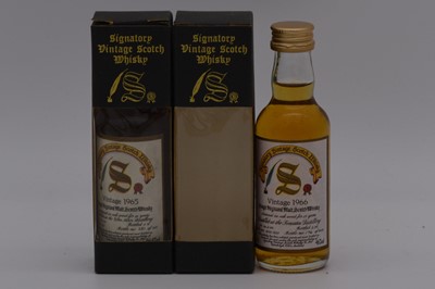 Lot 222 - Signatory Vintage - Glen Mohr 1965 / Tomatin 1966