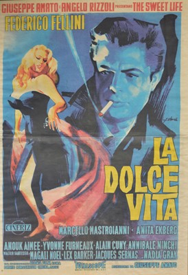 Lot 426 - Two UK quad posters and a La Dolce Vita magazine pull-out