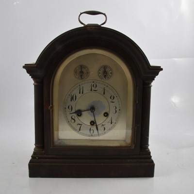 Lot 438A - German bracket clock.