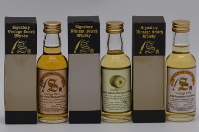 Lot 229 - Signatory Vintage - seven single Highland malt whiskies
