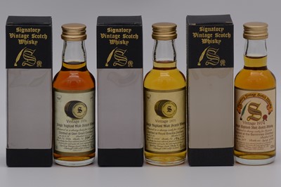 Lot 231 - Signatory Vintage - five single Highland malt whiskies, ex sherry cask