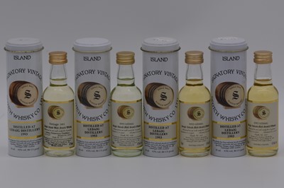 Lot 194 - Signatory Vintage - Ledaig 1993, four bottlings