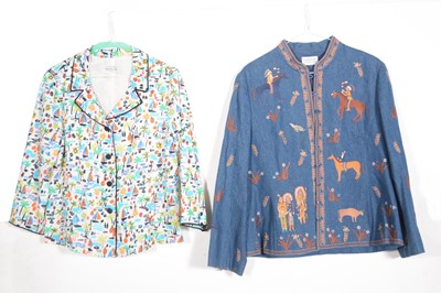 Lot 368 - Summer weight blouses and jackets.