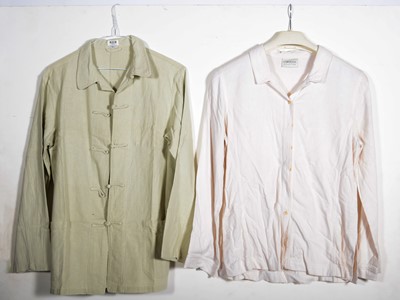 Lot 369 - Formal and casual cream blouses and jackets.