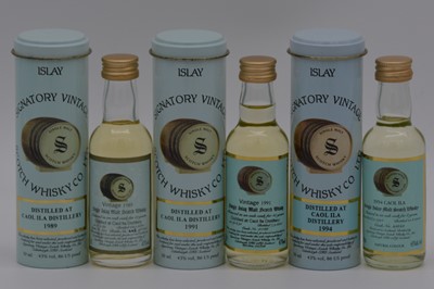 Lot 189 - Signatory Vintage - Caol Ila, three bottlings