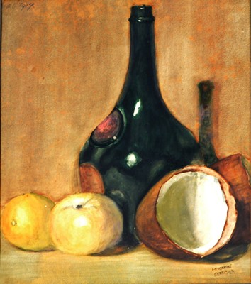 Lot 392 - C Wainwright, Two still life studies