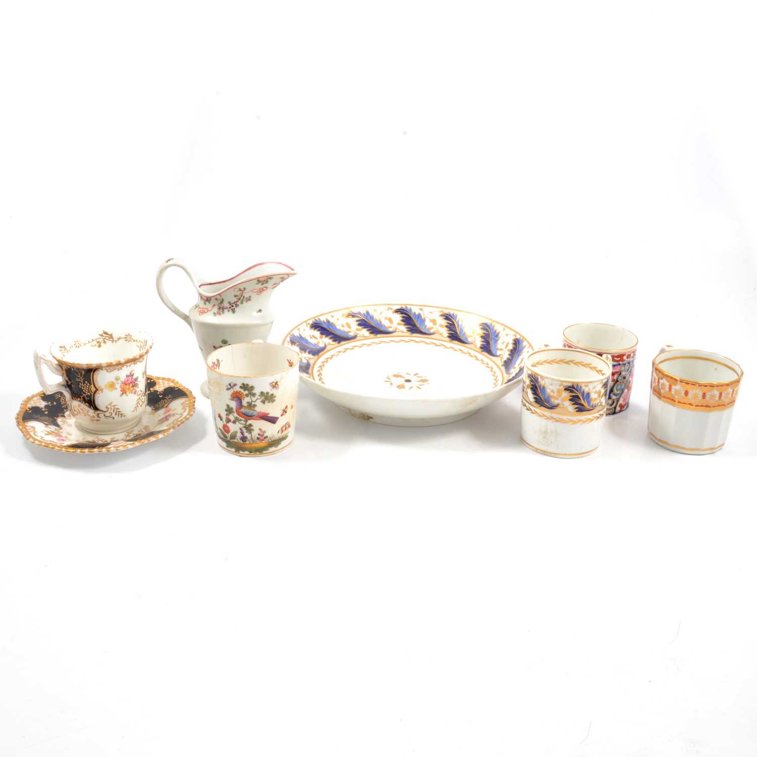 Lot 27 - A small collection of British 18th century porcelain