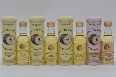 Lot 233 - Signatory Vintage - twelve assorted single Highland malt whisky miniatures