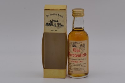 Lot 78 - Prestonfield House - Bowmore 1972, 16 year old, ex sherry cask