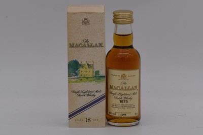 Lot 174 - Macallan 1975, 18 year old, bottled 1993