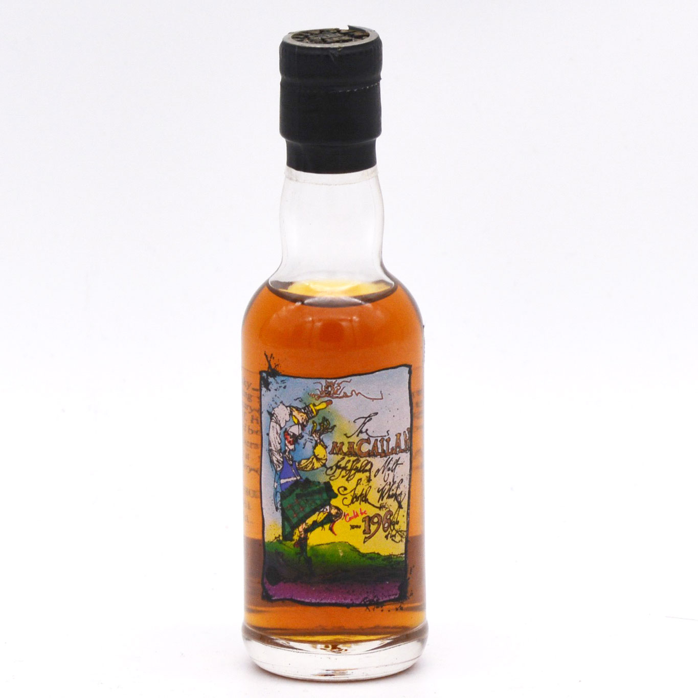 Lot 179 - Macallan Private Eye, whisky miniature