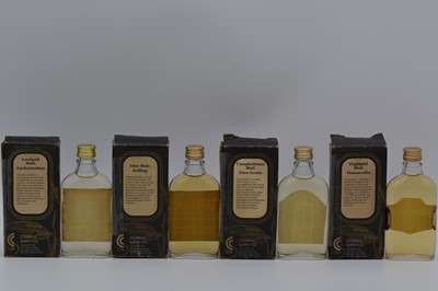 Lot 83 - Cumbrae Supply Co, four Regional single malt whisky miniatures, circa 1980s