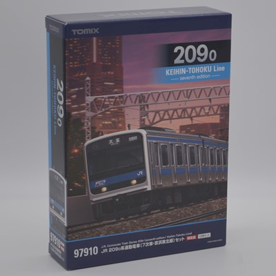 Lot 570 - Tomix Japan N gauge model railways, 97910 J.R. Commuter train series 209-0, seventh edition