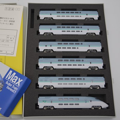 Lot 620 - Tomix Japan N gauge model railways, 92060 Bullet Train series E1, Max