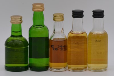 Lot 96 - Thirty assorted single malt whisky miniatures
