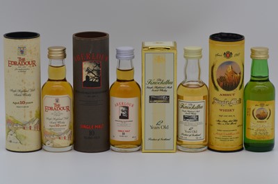 Lot 152 - Twenty assorted single malt whisky miniatures