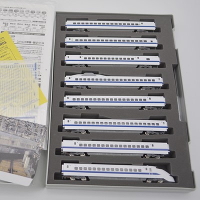 Lot 627 - Tomix Japan N gauge model railways, 92808, 92810, J.R. 300 Tokaido/Sanyo Shinkansen