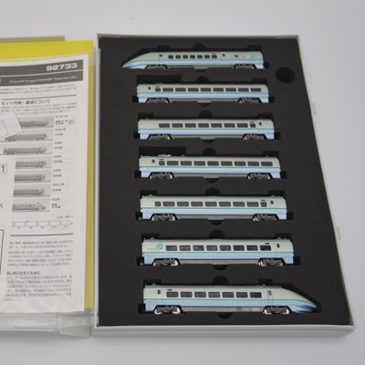 Lot 572 - Tomix Japan N gauge model railways, 92733 J.R. Series 400 Yamagata Shinkansen 'Tsubasa'