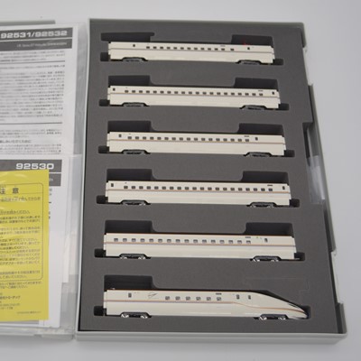 Lot 631 - Tomix Japan N gauge model railways, 92532, 92531 (x2) J.R. Series E7 Hokuriku Shinkansen