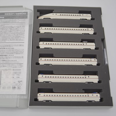 Lot 631 - Tomix Japan N gauge model railways, 92532, 92531 (x2) J.R. Series E7 Hokuriku Shinkansen