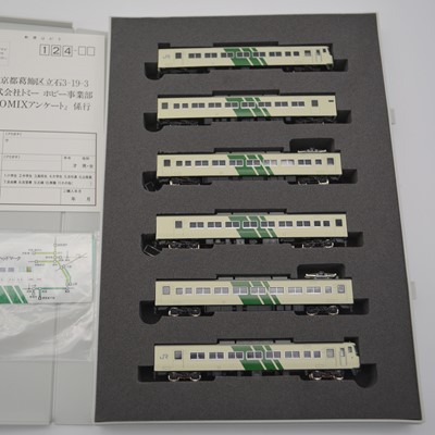 Lot 641 - Tomix Japan N gauge model railways, 92620 J.R. EC Ltd Express Series 185