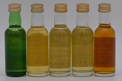 Lot 623 - Bladnoch, single Lowland malt whisky, nine James MacArthur bottlings