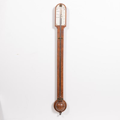 Lot 578 - Oak stick barometer