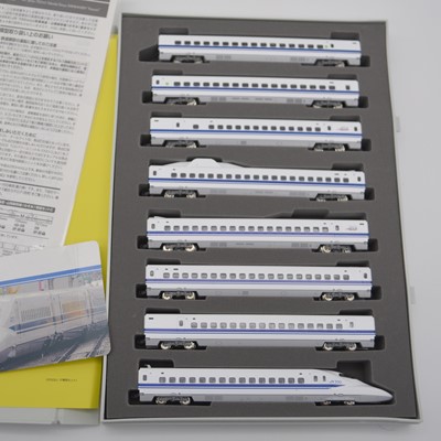 Lot 530 - Tomix Japan N gauge, 92265, 92267, J.R. Series 700-3000 Tokaido/Sanyo Shinkansen 'Nozomi'