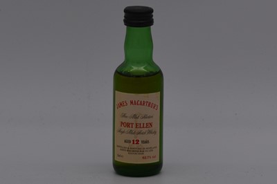 Lot 11 - James MacArthur's - Port Ellen, 12 year old, single Islay malt whisky