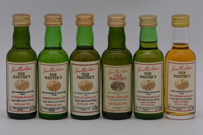 Lot 14 - James MacArthur's - six Old Master's series bottlings