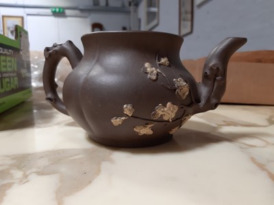 Lot 7 - Seven Chinese redware teapots