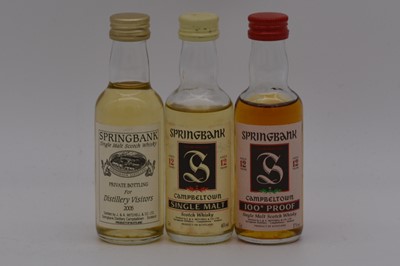 Lot 181 - Springbank, 12 year old, two bottlings, and another from 2006