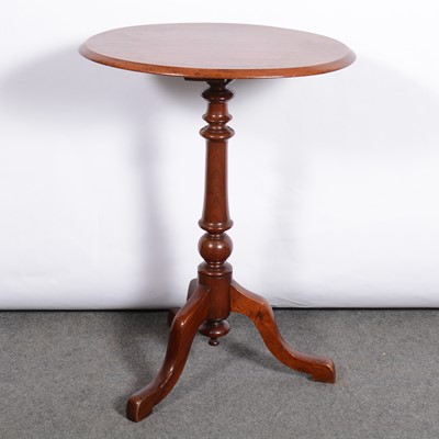 Lot 411 - Victorian mahogany tripod table