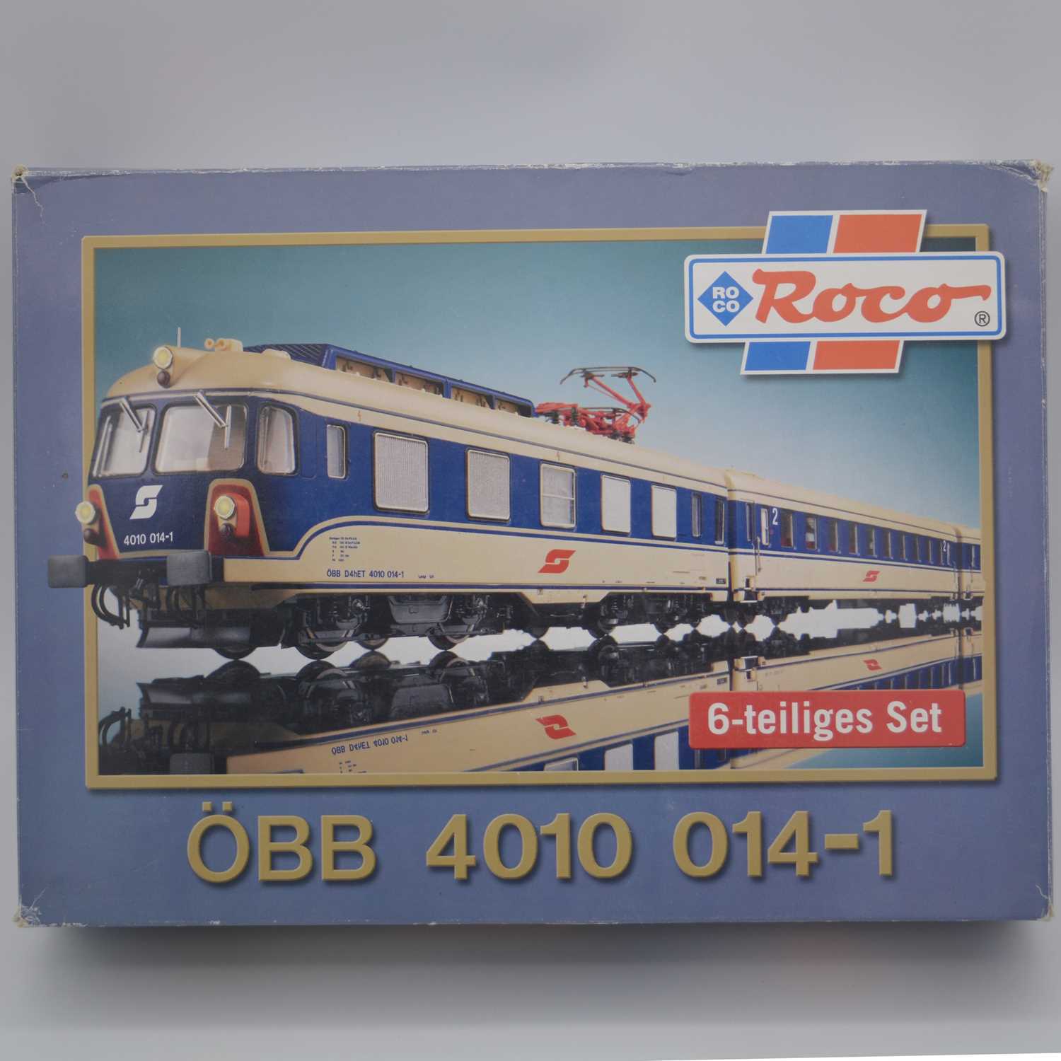 Lot 21 - Roco HO gauge model railways 6- car boxed set,