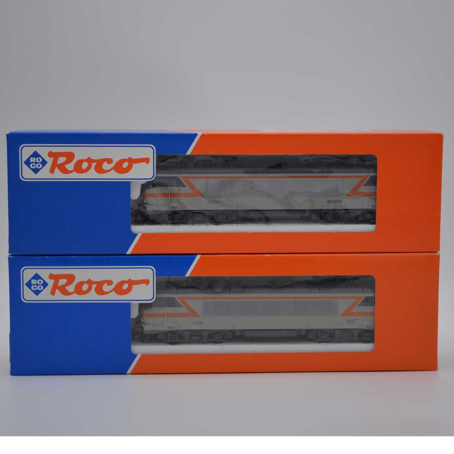 Lot 244 - Two Roco HO gauge model railway diesel