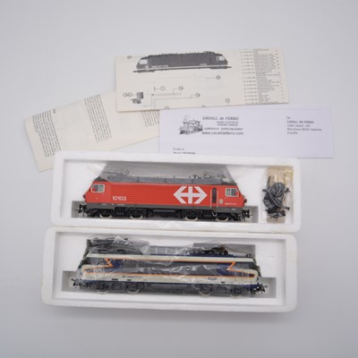 Lot 24 - Two Roco HO gauge model railway diesel locomotives