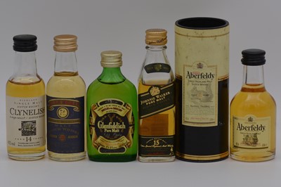 Lot 99 - Twelve assorted single Highland malt whisky miniatures