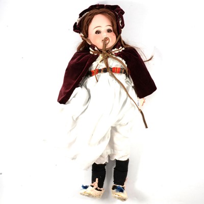 Lot 55 - Schoenau & Hoffmeister, Germany, bisque head doll
