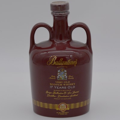 Lot 144 - Ballantine's Signature Edition, 17 year old, 60th anniversary ceramic decanter