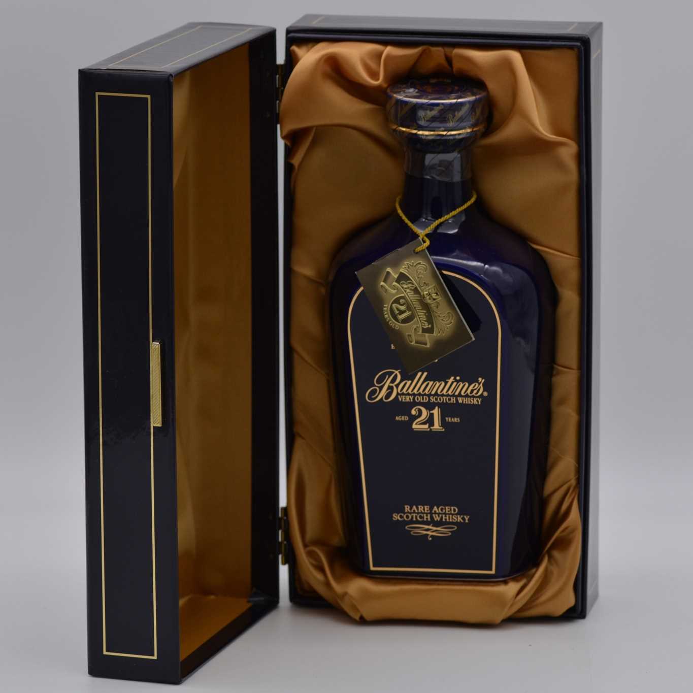 Lot 145 - Ballantine's, 21 year old, Wade ceramic decanter