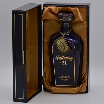 Lot 145 - Ballantine's, 21 year old, Wade ceramic decanter