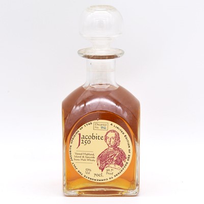 Lot 74 - The Whisky Connoisseur - Jacobite 250, a limited edition decanter of vatted whisky