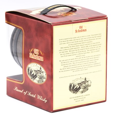 Lot 58 - Old St Andrews - Barrel of Scotch whisky, 10 year old, Millennium edition