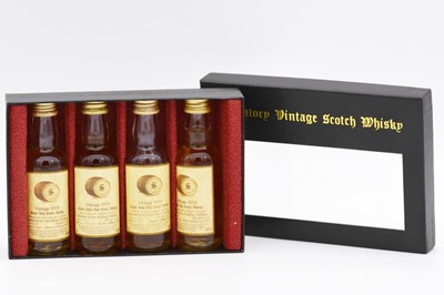 Lot 247 - Signatory Vintage - a four bottle single malt whisky gift set