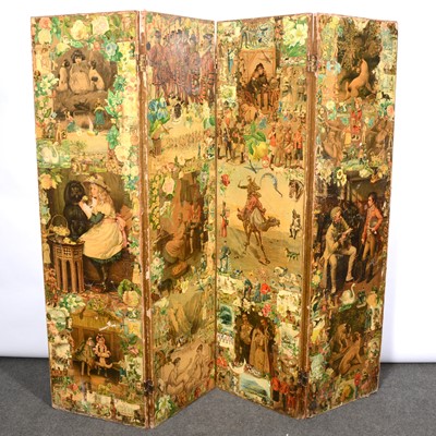 Lot 396 - Two folding screens.