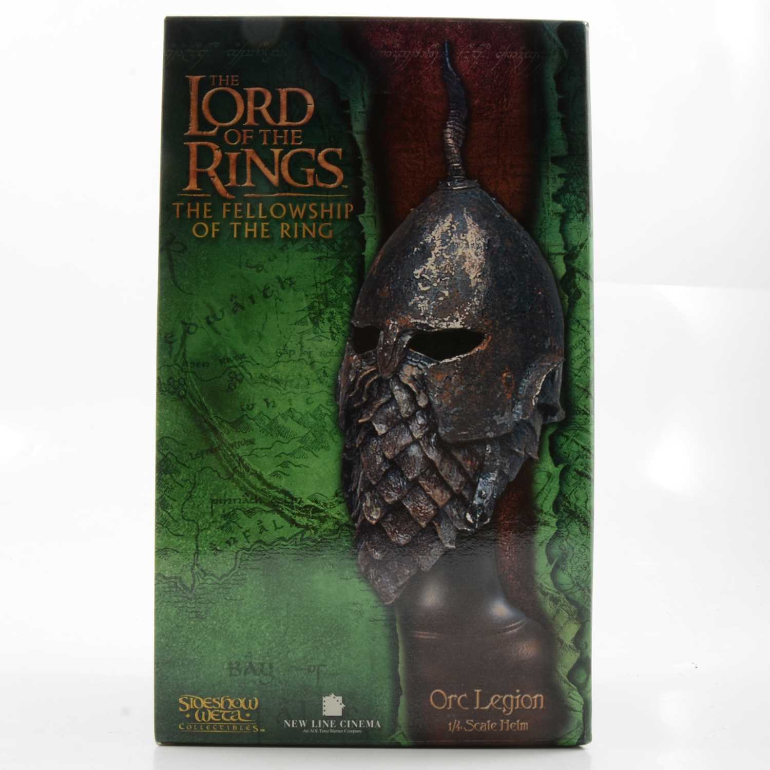 Lot 218 - Sideshow Weta Collectibles, 1:4 scale Lord of the Rings Orc Legion helmet