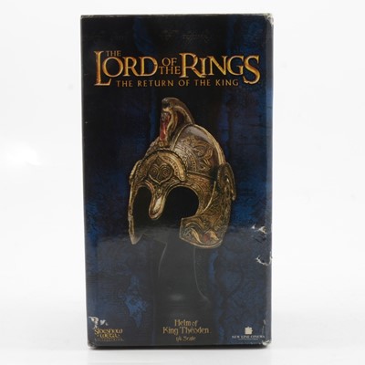 Lot 214 - Sideshow Weta Collectibles, 1:4 scale Lord of the Rings Helm of King Theoden helmet