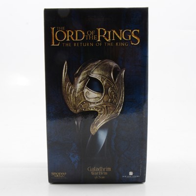 Lot 223 - Sideshow Weta Collectibles, 1:4 scale Lord of the Rings Galadhrim War Helm helmet