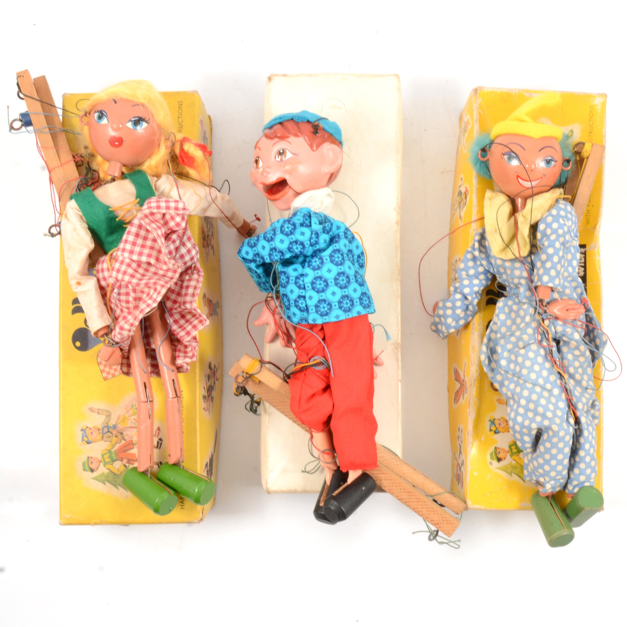 Lot 94 Three Pelham Puppets.