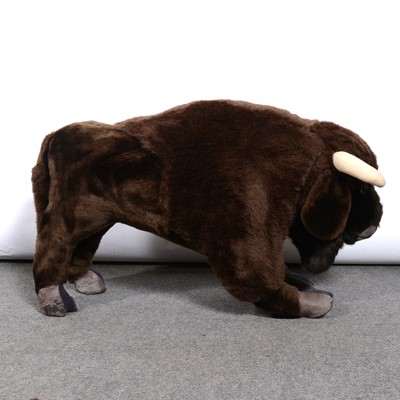 Lot 237 - Merrythought plush soft toy Byson Buffalo, length 70cm.